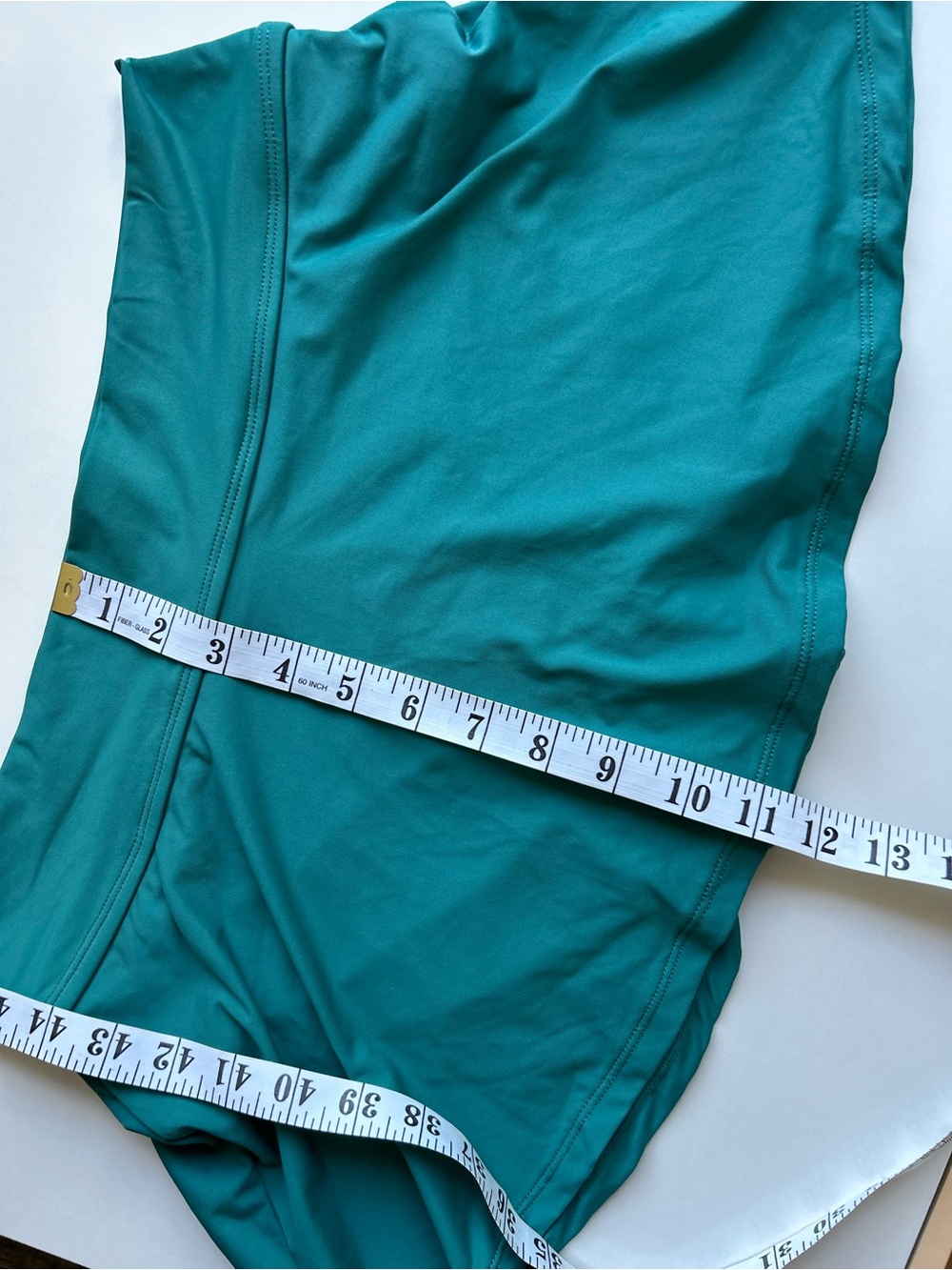 Anne Cole Bikini SET Halter Top Skirt Bottom Teal Green Size Large - Picture 14 of 14